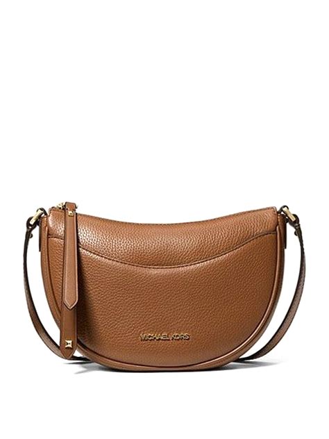 Michael Kors Half Moon Crossbody Bag 